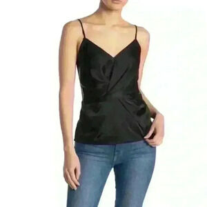 Bailey 44 “Card Counting Twist Front Camisole” Black Medium New Without Tags’